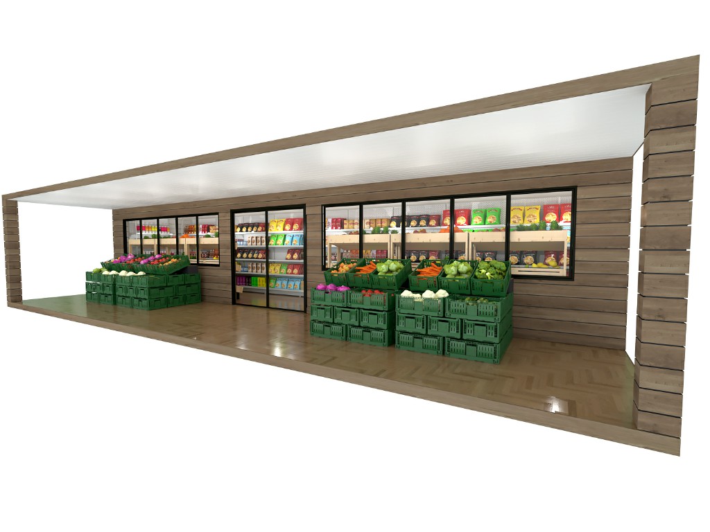 Shipping Container Supermarket Equipment Buy Shipping Container